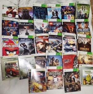 Xbox 360 Video Insert Art, Huge Lot